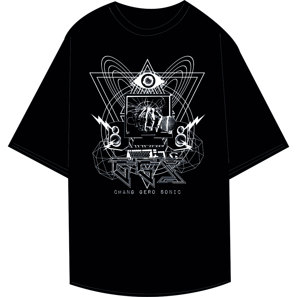 Tシャツtype A（BLACK BIG） | ちゃんげろソニック2020 | Gero Official Store